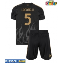 Juventus Manuel Locatelli #5 3rd trikot Kinder 2026-27 Kurzarm (+ Kurze Hosen)